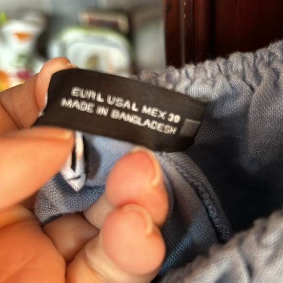 ZARA linen blend romper size large - Picture 7 of 9